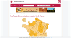 Desktop Screenshot of nosmagasinsbio.com