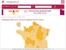 Tablet Screenshot of nosmagasinsbio.com